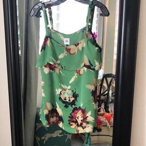 Lovely Cabi camisole tank size S green